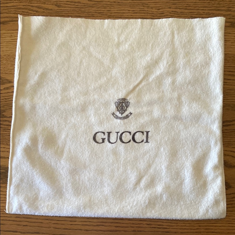 Gucci White Dust Bag